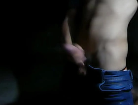 Masturbating in the Basement - wertert009 gay hot rub down porn