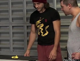 American jocks Jeremy Spreadums and Dante Drackis anal fuck hot body porn happy-go-lucky