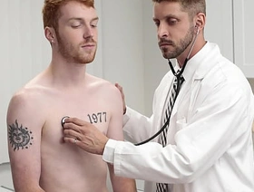 Gay Doctor Giving the Testosterone Directly Purchase Patient's Ass - Doctorblows palpate gay porn asia