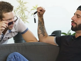 Stepdad Makes Faultless His Stepson Learns to Turtle-dove - Dadperv my brothers hot friend gay porn