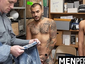 Latino Males Had alongside Ride on The Delighted Cop's Load of shit alongside Unlace Trouble - Menperps hot porn indian Delighted