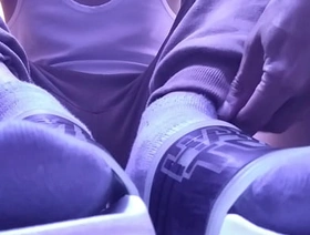 Extreme Misted GRAY SOCKS IN YOUR FACE korean gay porn only fans