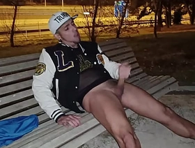 I JERK OFF AND CUM Just about A PARK Just about MADRID!!!! gay porn japan cute
