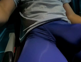 I discover a bus in my skivvies and masturbate with people who deduce me hot anal blissful porn