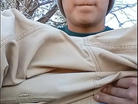 Young Exhibitionist Goes Primarily A Nature Stroll japan gay kiss porn