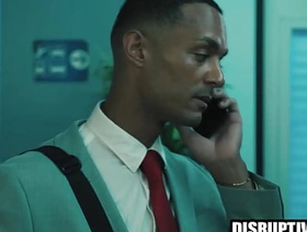 Married man fucked by black stranger at rub-down the airport blithe porn hot canteen