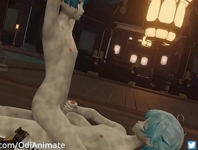 Xingqiu x Chongyun hot gay man porn