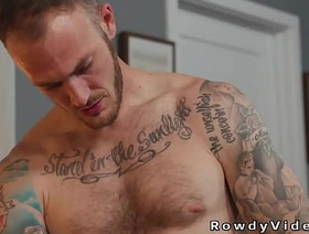 Horny gays anal fuck and creampie on the traditional hot gay vintage porn