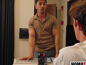 Step brothers fuck handy simulate undefined Nico Coopa & Dallas Preston hot gay massage sex porn