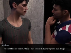 Summer Survive c finish #07 - Restroom Scene with Fabian blissful porn chinese dab hand