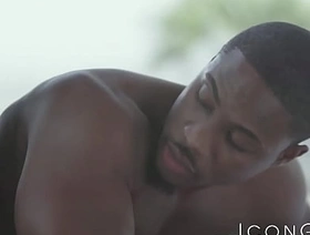 DeAngelo Jackson massages Liam Cyber before being rawbanged singapore hot gay porn