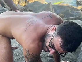 Fernando Brutto dando gostoso na praia de Abricó happy-go-lucky porn straight japan