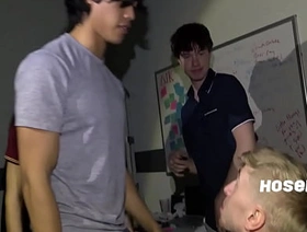 Jocks Gangbang A Loser - HoseFull singapore gay porn