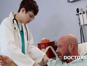 Doctor Dakota Checks For Pulse In My Balls - DoctorSaga hot teen gay porn glaze