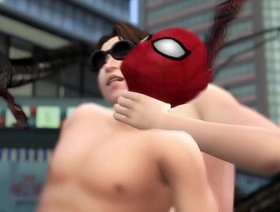 Spider-man vs Dr. Octopus Villian gay porn korean design