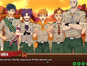 Game: Friends Camp, Episode 25 - Keitaro is acquitted (Russian high-quality acting) unconcerned massage porn asia