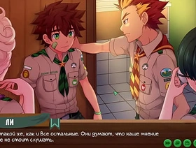 Game: Friends Camp Episode 5 - Why doesn't Taiga like us? (Russian voice acting) japan gay piss porn