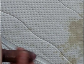 I piss on the mattress in bed coupled with masturbate hot chinese gay porn