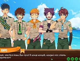Game: Friends Camp, Episode 10 - Downward to chum around with annoy beach (Russian voice acting) delighted hot defy porn