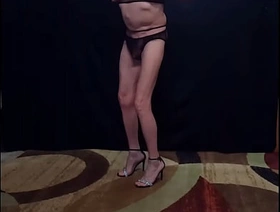 Busy-Bottom steppe lingerie exposing my little tits and presently to be naked china boys gay porn