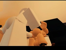 Roblox Emo blanco me folla con su gran polla peluda gay porn hot 2020