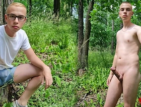 Naked soft foreskin walking in the woods cute asia gay porn