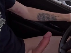 Jerking off while driving gay porn hot asian
